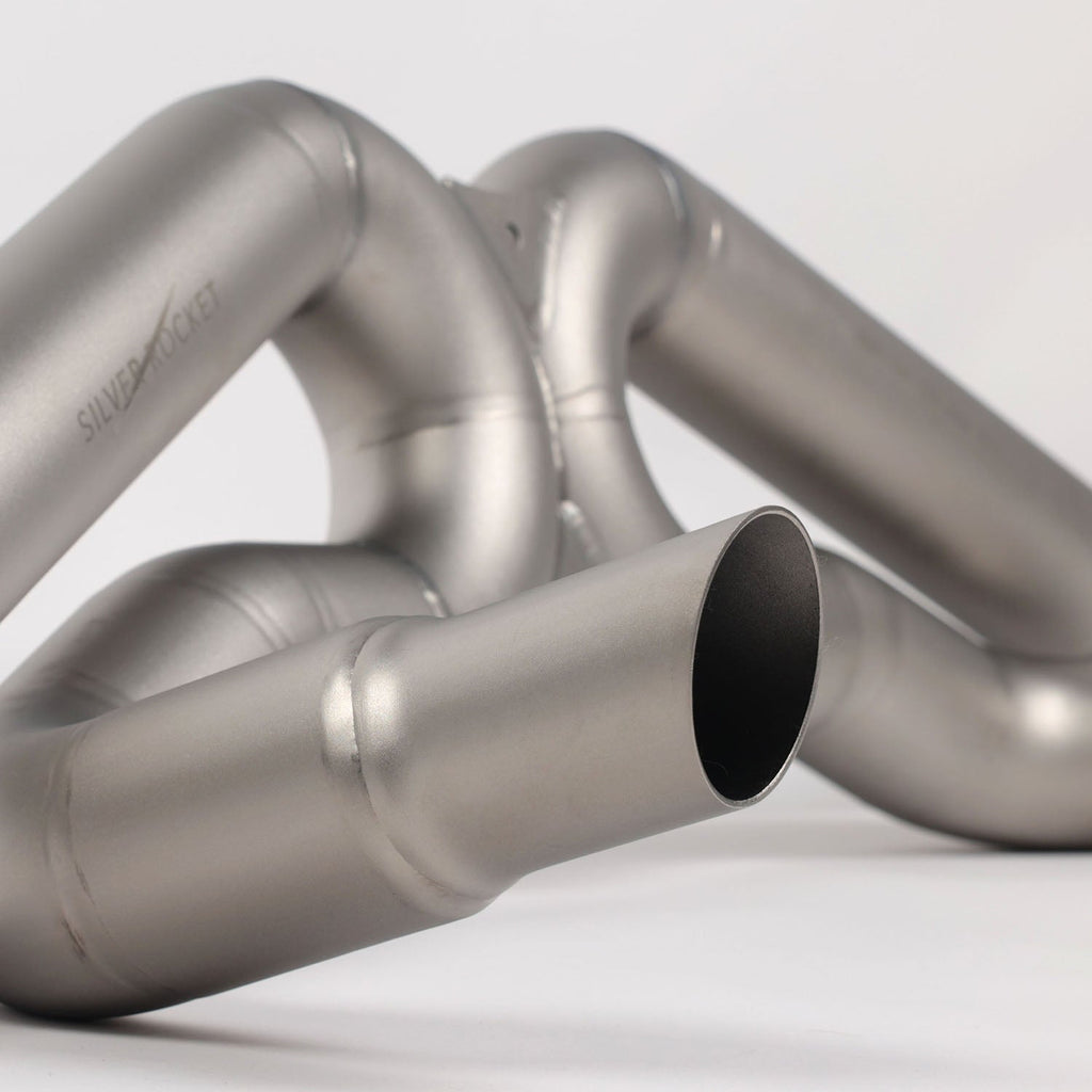 SR 3200G ONE-PIECE-TITANIUM ULTRALIGHT RACE PIPE FOR PORSCHE GT4 RS [PORSCHE 718 GT4 RS/Spyder, GT4 RS Clubsport/Leichtbau]
