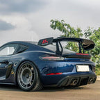 SR DRY CARBON FIBER R-HR AERODISC (for Aluminum REAR Rims) [PORSCHE 718 GT4 RS]