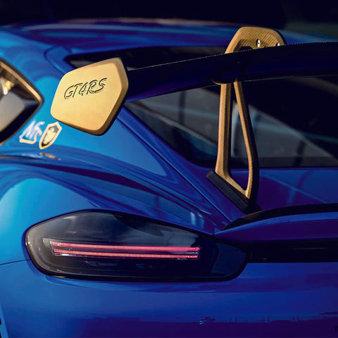 SR GT4 RS DRY CARBON FIBER 3-INCH WING RISER [PORSCHE 718 Cayman GT4 RS]