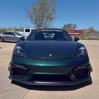 SR DRY CARBON FIBER LOWER SIDE SPOILER [PORSCHE 718 Cayman GT4 RS/Clubsport]