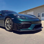SR DRY CARBON FIBER LOWER SIDE SPOILER [PORSCHE 718 Cayman GT4 RS/Clubsport]