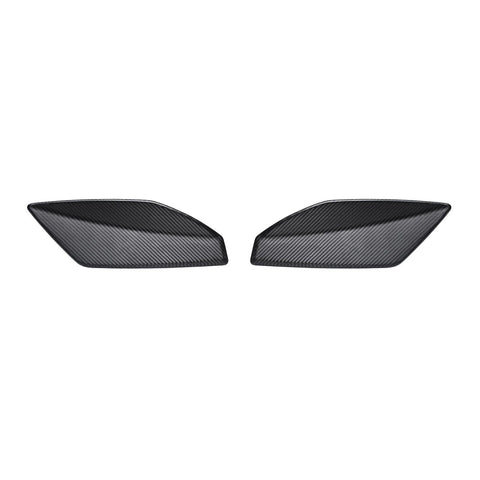 SR DRS-1 DRY CARBON FIBER ENDPLATES FOR GT4 RS OEM WING [PORSCHE 718 Cayman GT4 RS]