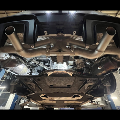 SR 3200G ONE-PIECE-TITANIUM ULTRALIGHT RACE PIPE FOR PORSCHE GT4 RS [PORSCHE 718 GT4 RS/Spyder, GT4 RS Clubsport/Leichtbau]