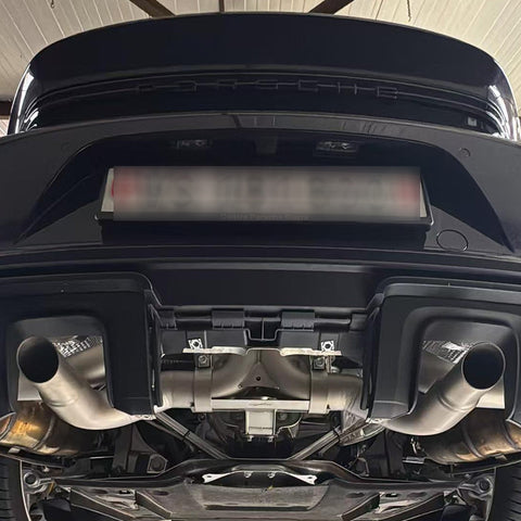 SR 3200G ONE-PIECE-TITANIUM ULTRALIGHT RACE PIPE FOR PORSCHE GT4 RS [PORSCHE 718 GT4 RS/Spyder, GT4 RS Clubsport/Leichtbau]