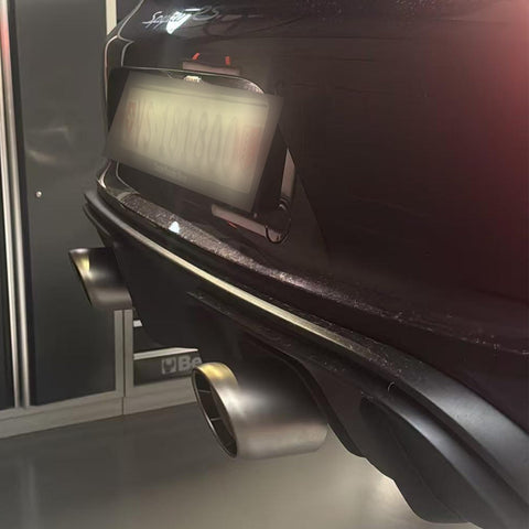 SR 3200G ONE-PIECE-TITANIUM ULTRALIGHT RACE PIPE FOR PORSCHE GT4 RS [PORSCHE 718 GT4 RS/Spyder, GT4 RS Clubsport/Leichtbau]