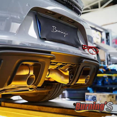 SR 3200G ONE-PIECE-TITANIUM ULTRALIGHT RACE PIPE FOR PORSCHE GT4 RS [PORSCHE 718 GT4 RS/Spyder, GT4 RS Clubsport/Leichtbau]