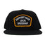 BBI Autosport Support Your Local Speedshop Snapback Hat Black/Yellow