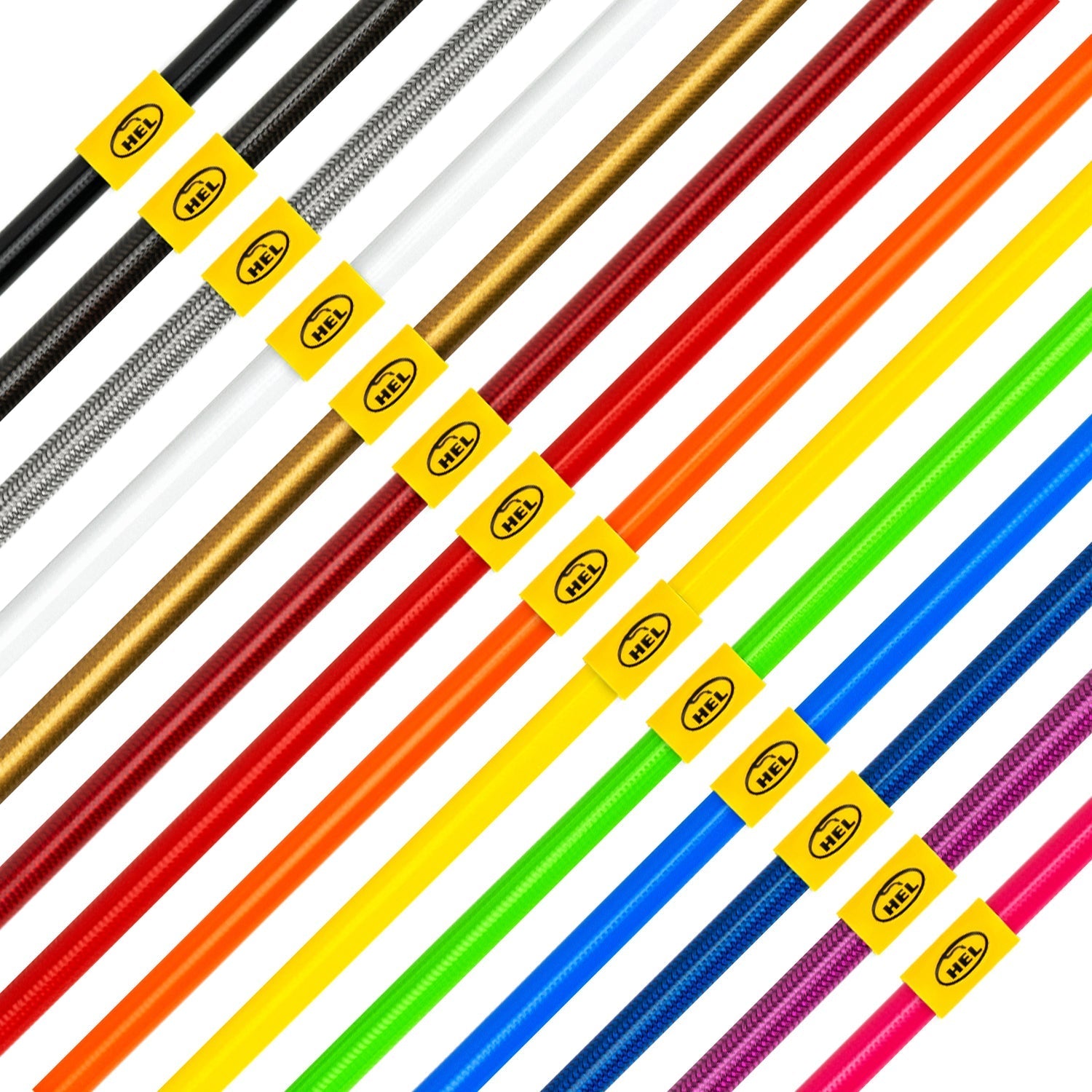 HEL Performance Brake Lines for Porsche 944 All Models excluding 3.0 S2 1981-1991, Stainless Steel Braided