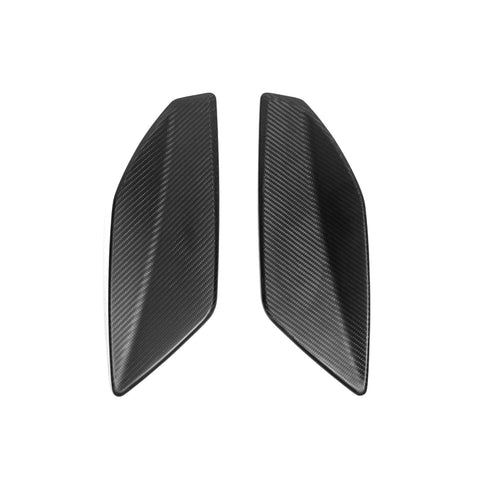 SR DRS-1 DRY CARBON FIBER ENDPLATES FOR GT4 RS OEM WING [PORSCHE 718 Cayman GT4 RS]