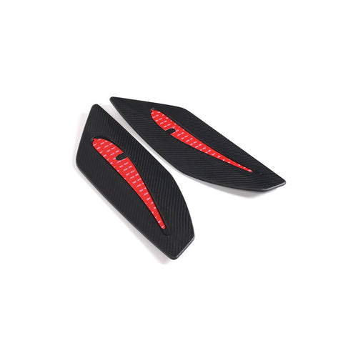 SR DRS-1 DRY CARBON FIBER ENDPLATES FOR GT4 RS OEM WING [PORSCHE 718 Cayman GT4 RS]