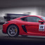 SR GT4 CLUBSPORT FLEX-CARBON SWAN NECK WING V2.0 [PORSCHE 718 Cayman GT4 RS/ClubSport]