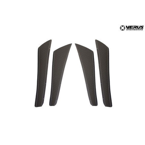 Verus Engineering Dive Plane Kit, Dual Elements - Porsche 981 GT4