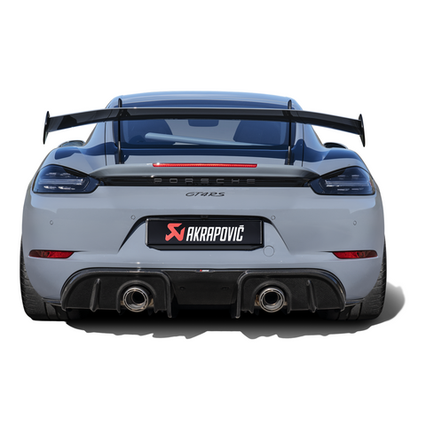 Akrapovič 718 GT4 RS Titanium Slip-on Race Line