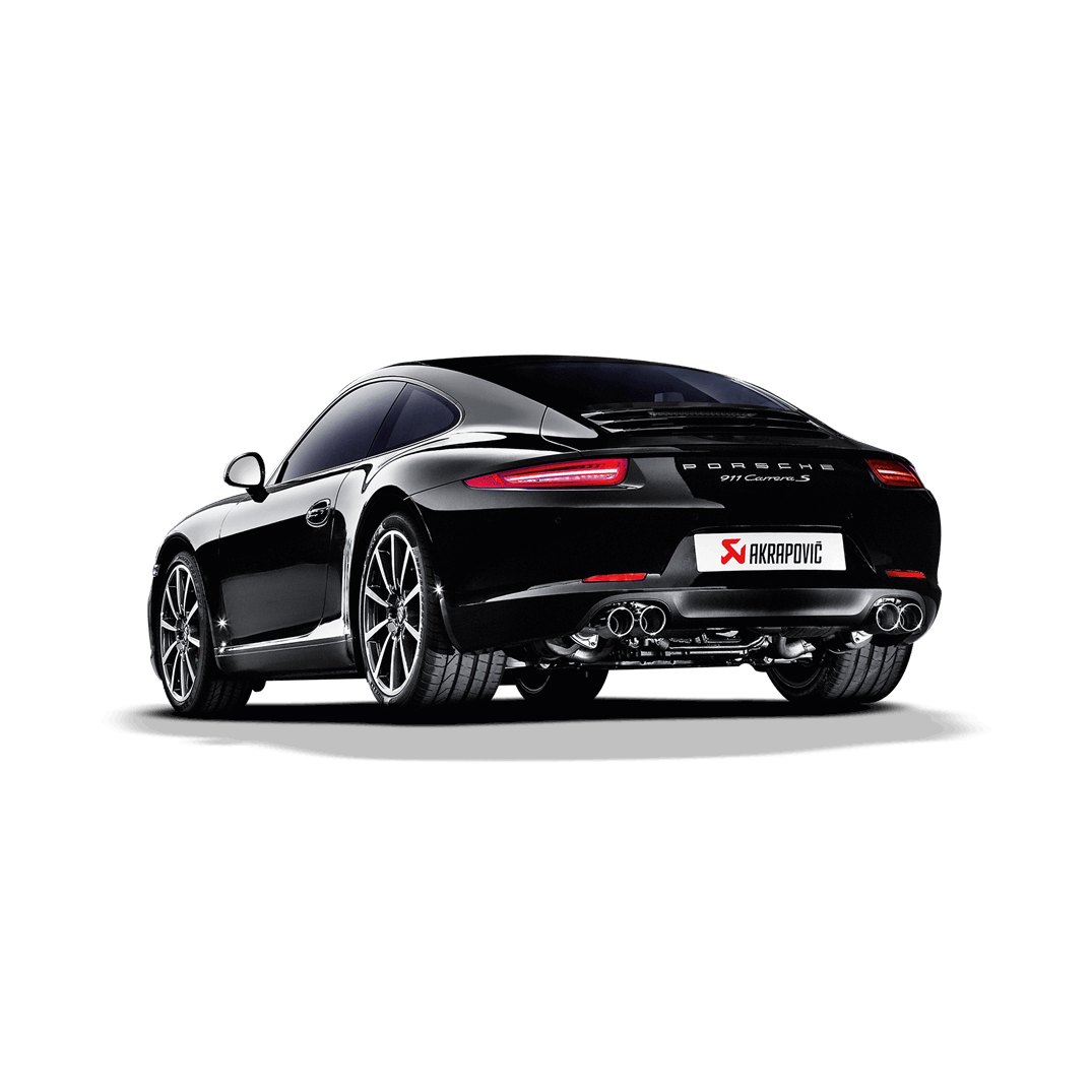 Akrapovič 991.1 Carrera Slip-On Titanium Exhaust