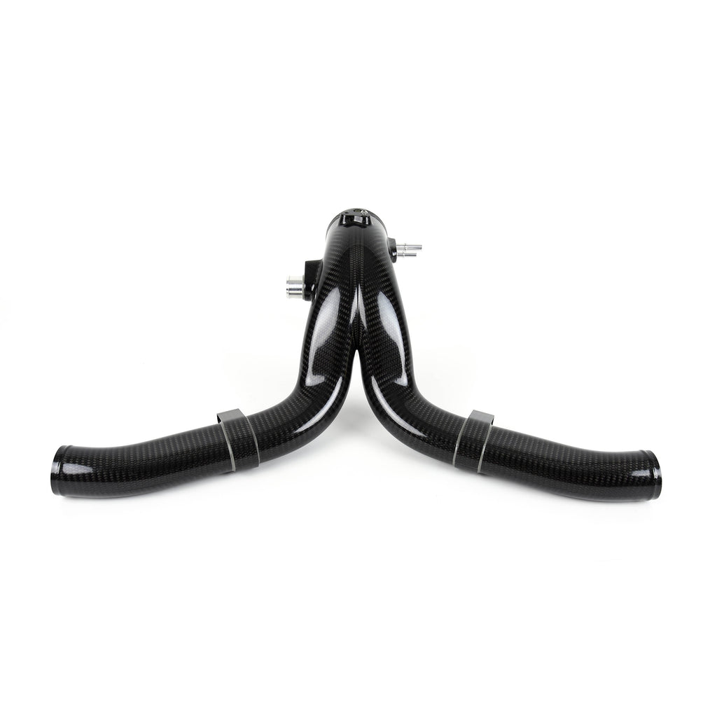IPD Porsche 991.1 Turbo Non-S/S Carbon High Flow Y-Pipe (‘13-’16)