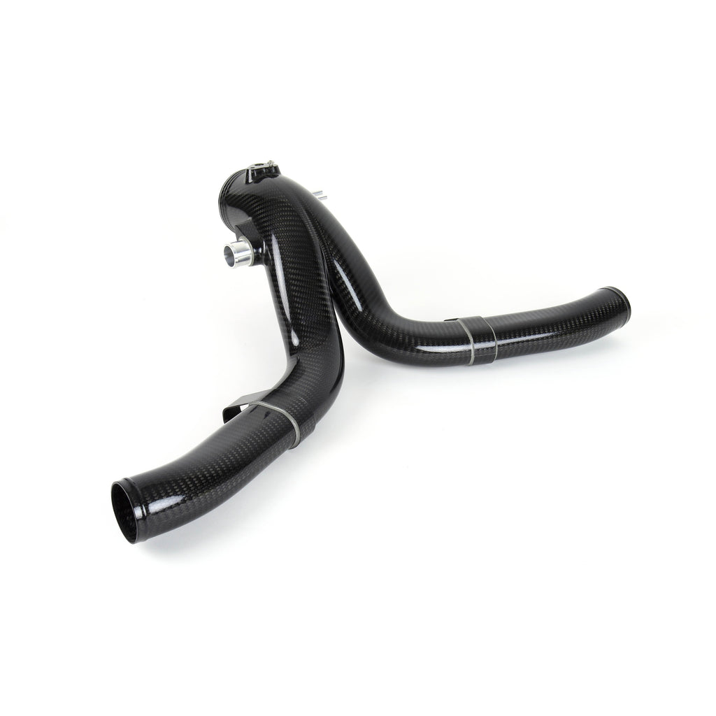 IPD Porsche 991.2 Turbo Non-S/S Carbon High Flow Y-Pipe (‘17-’19)