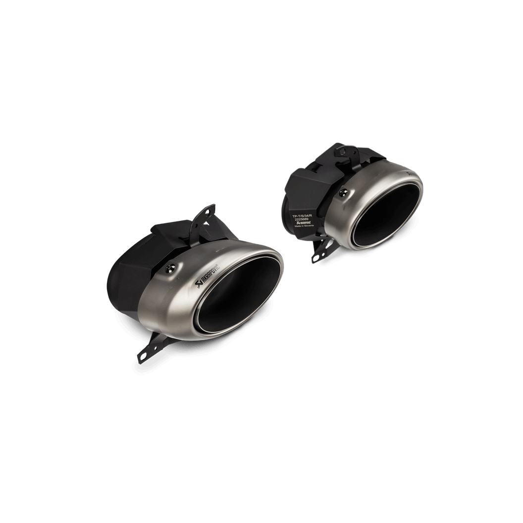 Akrapovič 992 Turbo Titanium Exhaust Tips