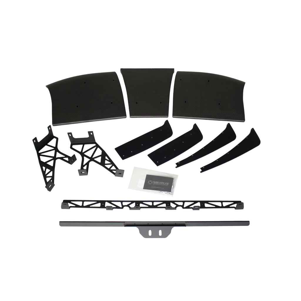 Verus Engineering Carbon Rear Diffuser - Porsche 981 Cayman