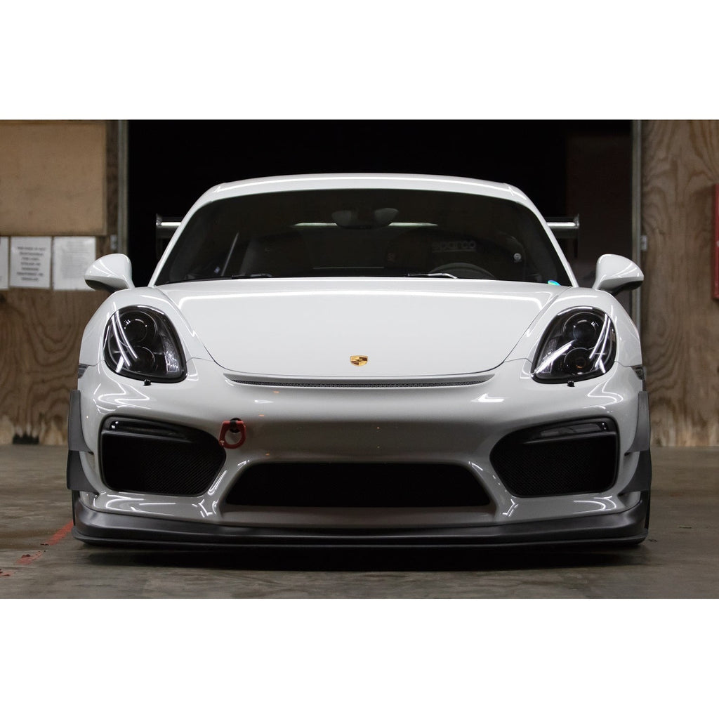 Verus Engineering Dive Plane Kit, Dual Elements - Porsche 981 GT4