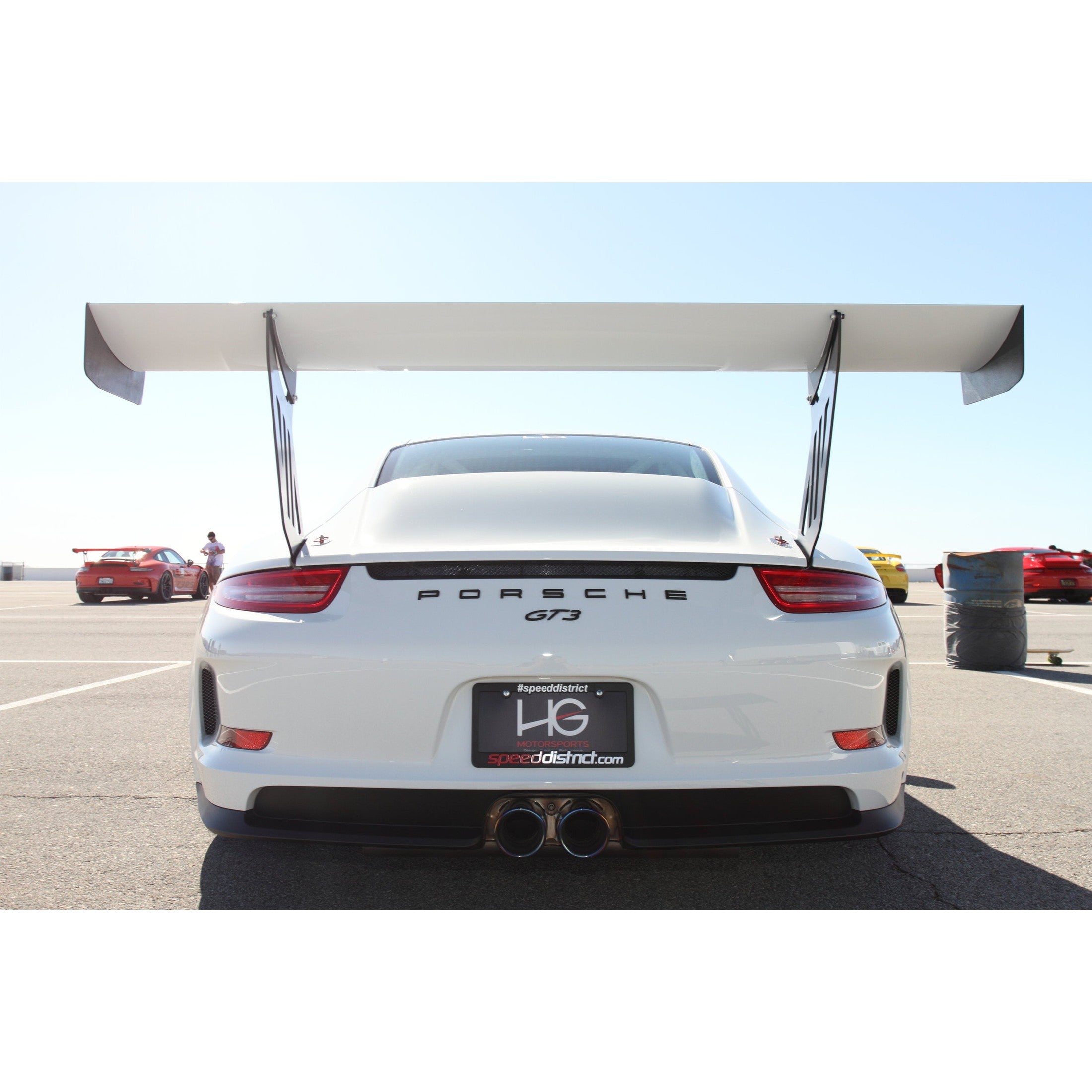 BBI 991.1 GT3 Cup Decklid and Wing – BBI Autosport