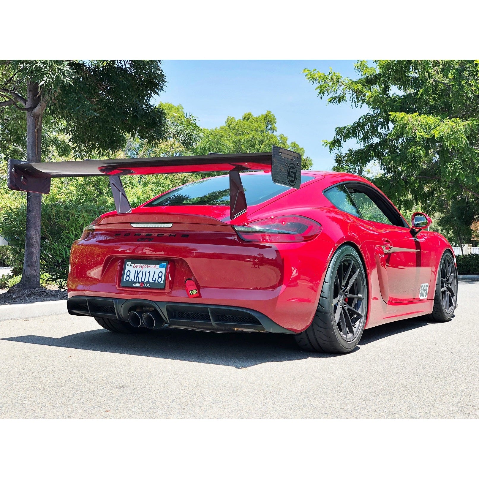 Verus Engineering Rear Wing Kit - Porsche 981 / 718 GT4