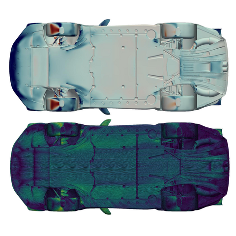 Verus Engineering  Splitter Setup - Porsche 992 GT3