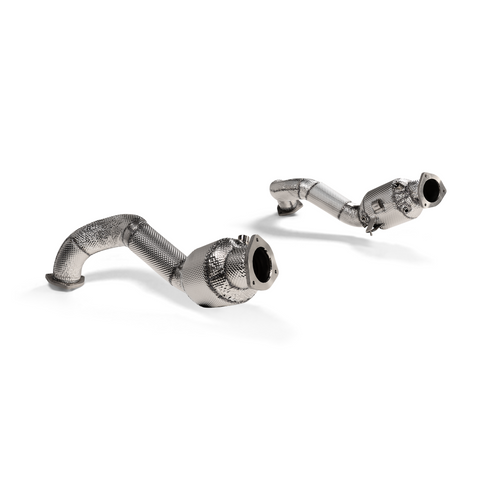 Akrapovič 718 GT4 RS Titanium Link Pipe Set