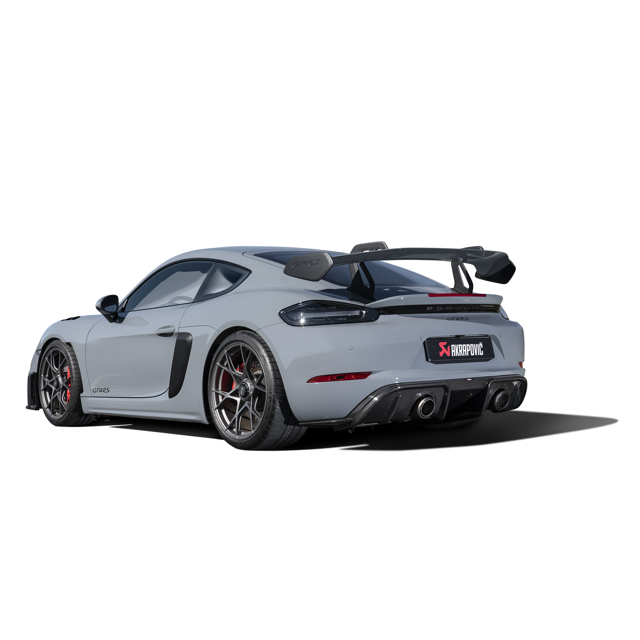 Akrapovič 718 GT4 RS Titanium Slip-on Race Line