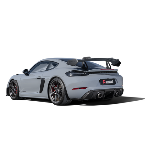 Akrapovič 718 GT4 RS Titanium Slip-on Race Line