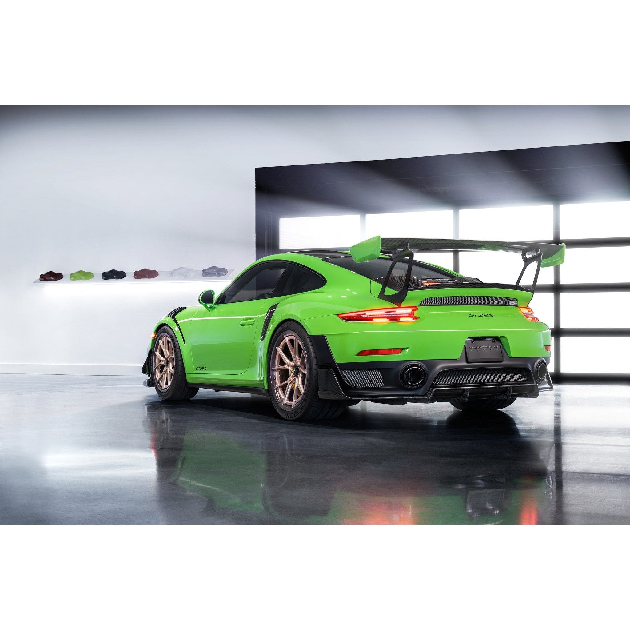 Gunther Werks Porsche 991 GT2 RS / GT3 RS Extended Wing Risers