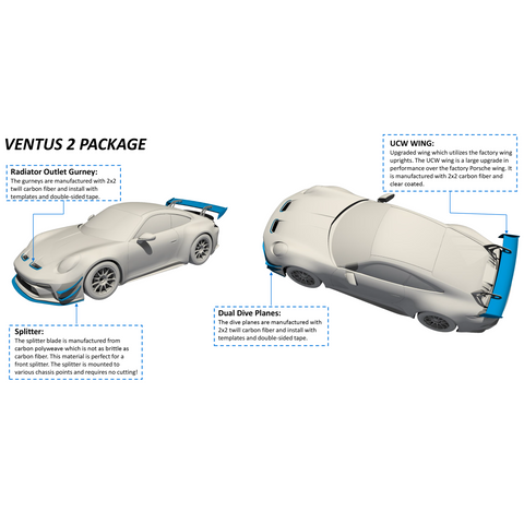 Verus Engineering Aero Package VENTUS 2 - Porsche 992 GT3